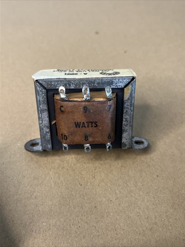 Merit Transformer A-2801 Vintage Adjustable Original Box Instruction Sheet NOS - Picture 5 of 12