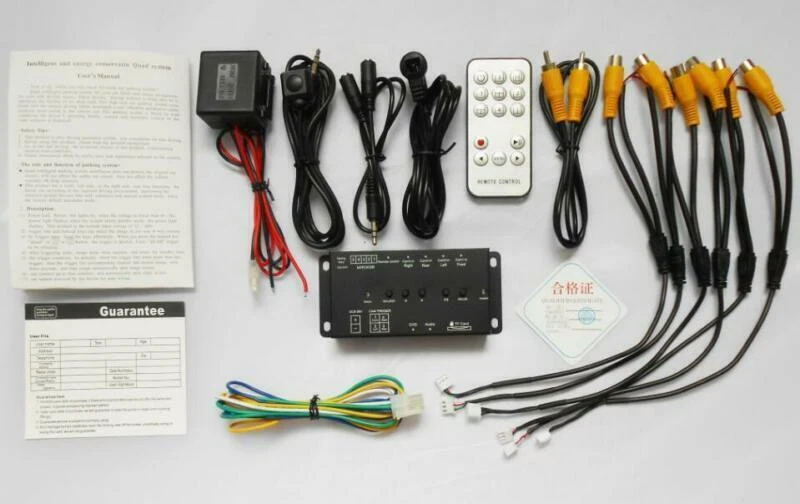 360° DC 12V Car SUV DVR Record Panoramic View All Round Rear View Camera System - Image 3 of 4