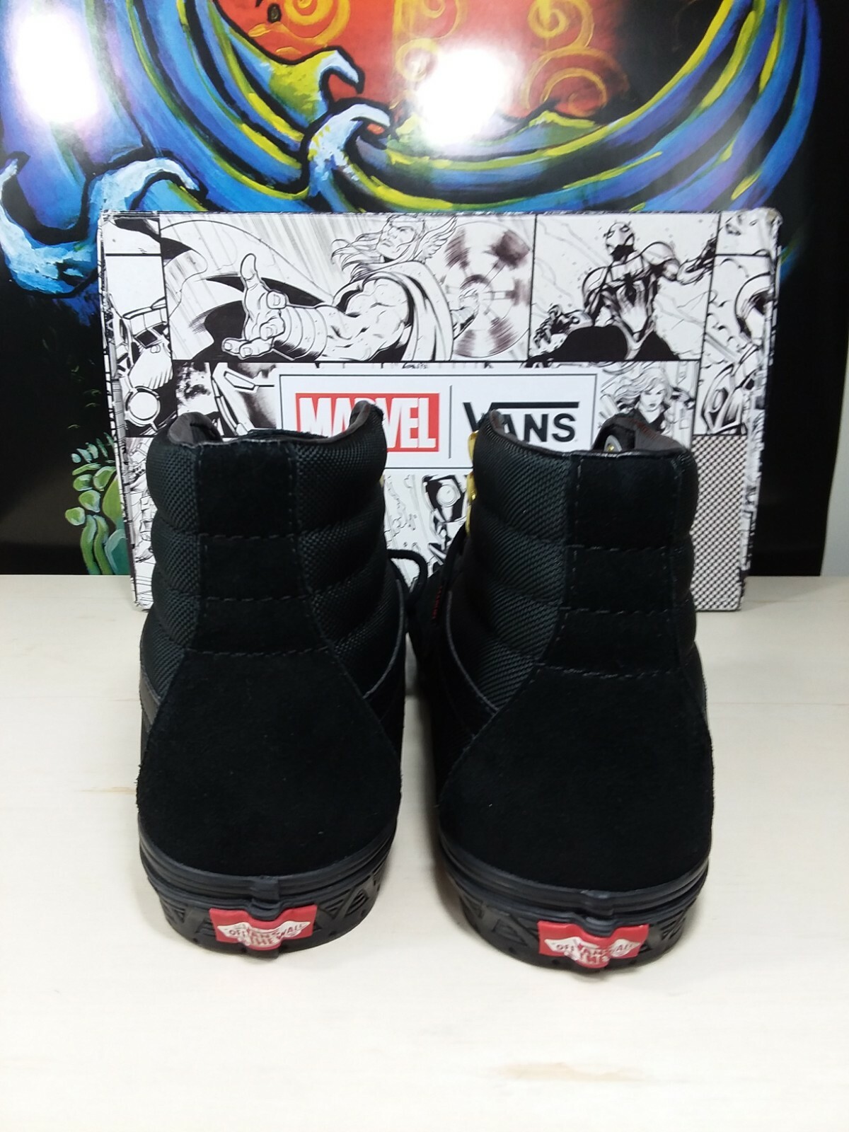 Vans Sk8-hi X Marvel "Black Panther" ships FAST! image 3