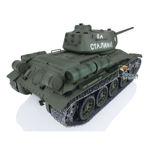 On Sale 1/16 7.0 Henglong Soviet T34-85 RTR RC Tank Model 3909 w/ Metal Tracks - Picture 7 of 12