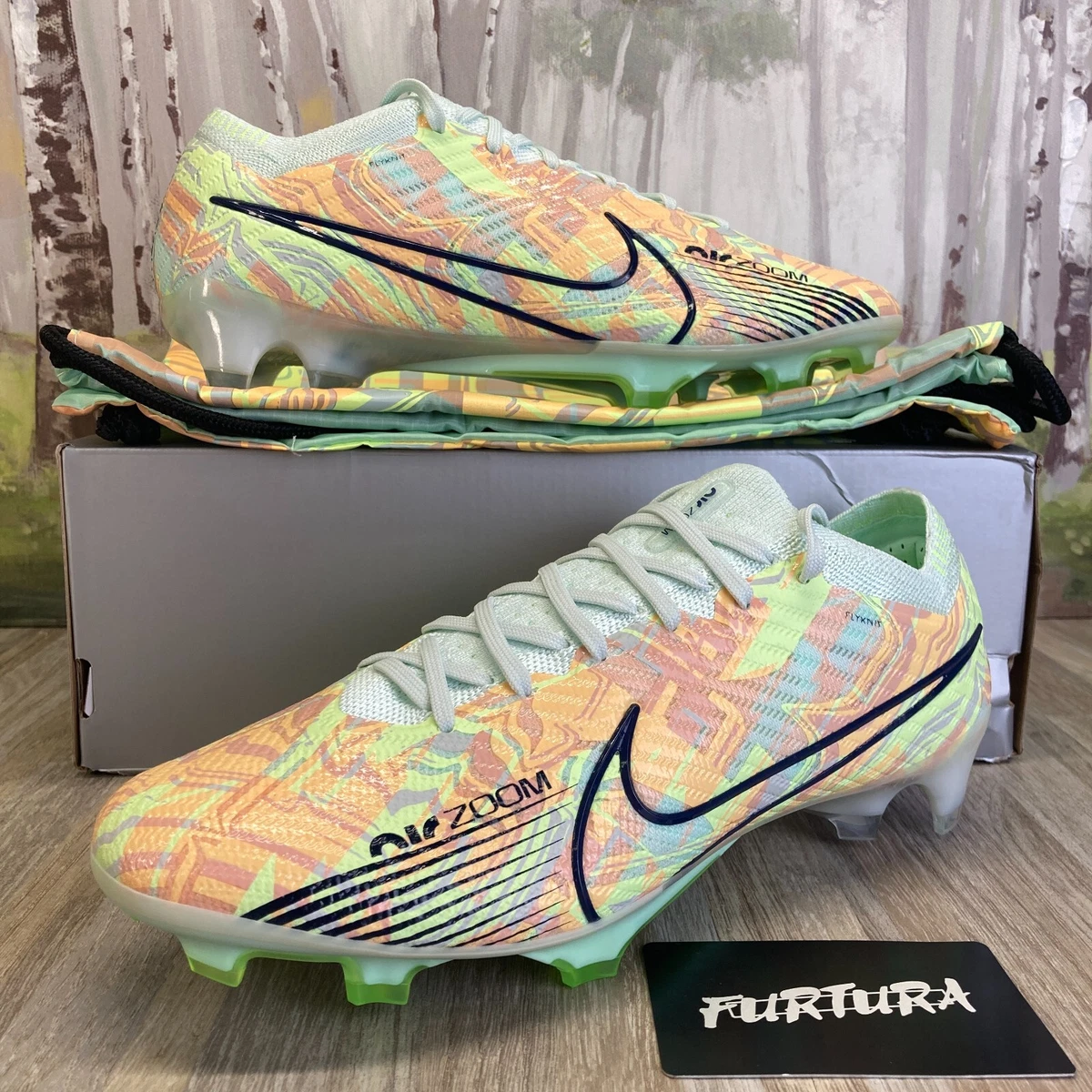 Nike Zoom Vapor 15 Elite FG Blackened Blue DJ4978 343 Men s Size 8