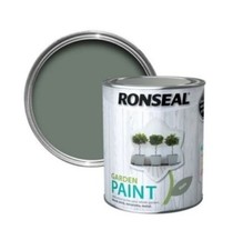 Ronseal Garden Paint Wood Brick Metal Stone Outdoor Exterior All Colours & Size