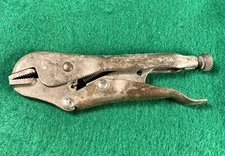 Vintage KNU-VISE 7” Locking Pliers Tool VW-7 Detroit Michigan