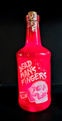 Dead Mans Fingers Raspberry Rum Flaschenlampe Nachtlicht Stimmungslampe
