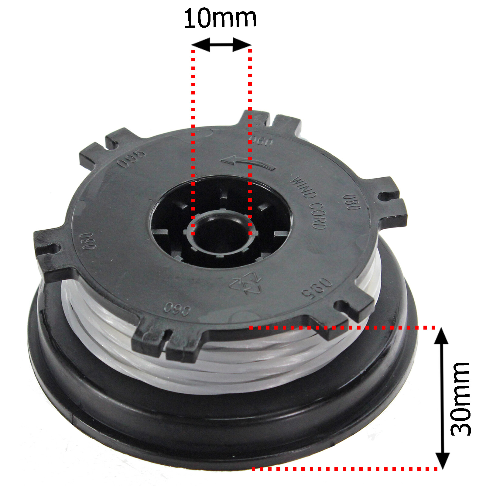 8m x 1.5mm Dual Feed Strimmer Line & Spools for BOSCH ART35 ART 35