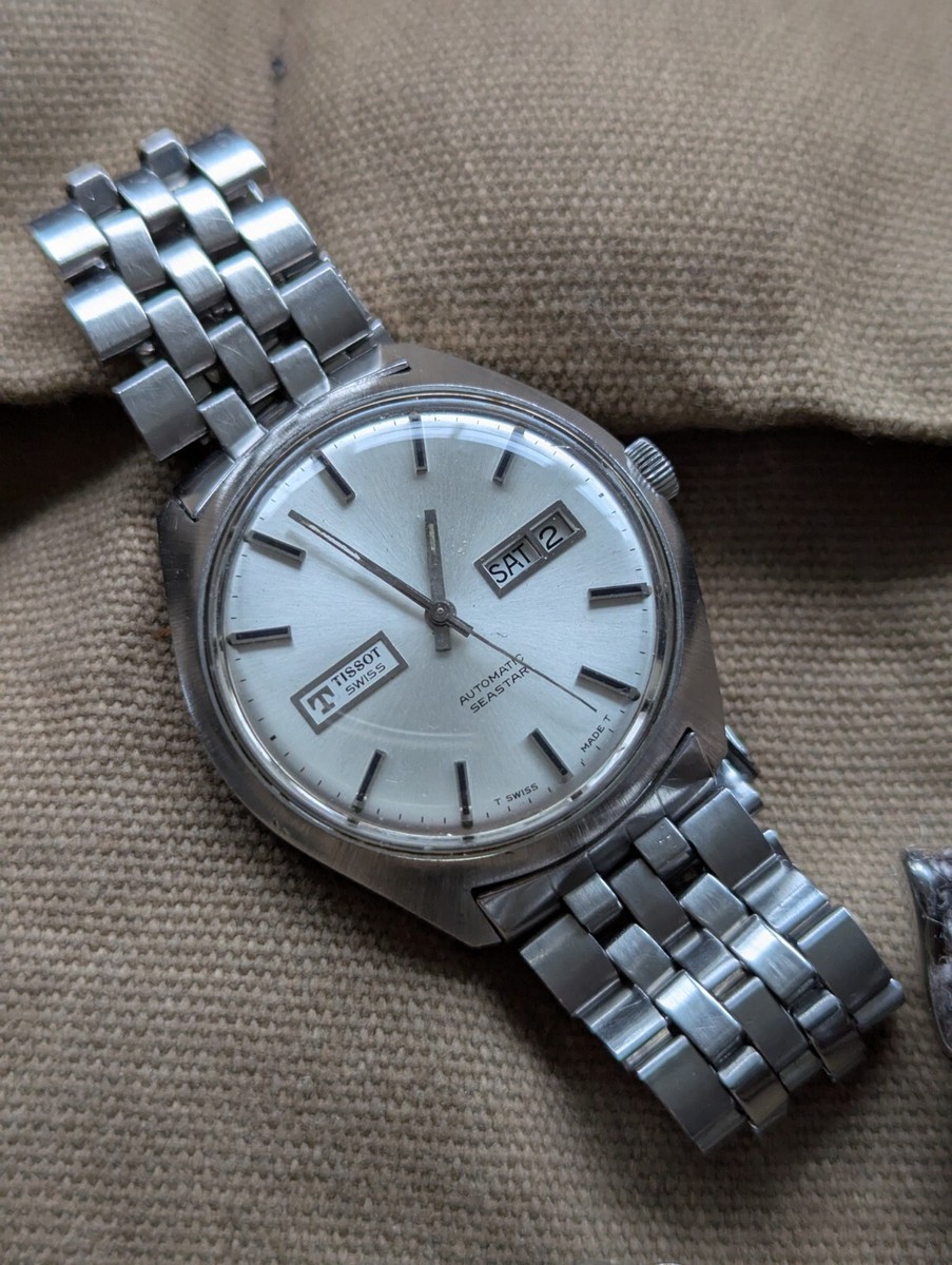 Vintage 1971 Tissot SeaStar Automatic Watch Cal. 794 21 jewels