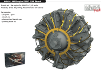 Eduard Brassin A6M2 Engine / Motor For Eduard Kit Flugzeugmotor 1:48 Art 648694