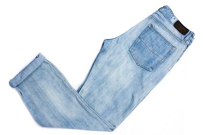 EMMETT Thick Selvage Selvedge Denim Slim Straight Jeans, SIZE 33/32