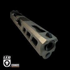 Glock 19 Complete Slide Gen 1-3 RMR Cut Tungsten Cerakote w/ Barrel USA Made