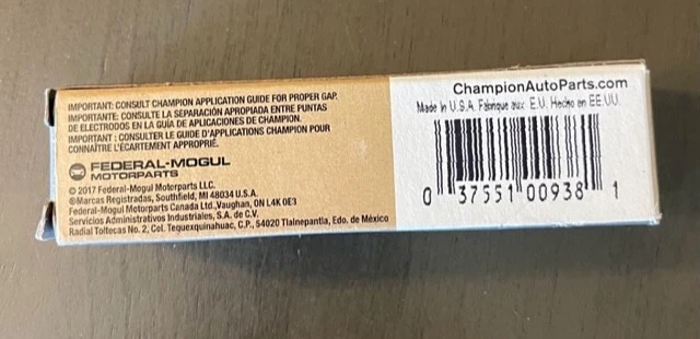 Свеча зажигания Champion 7436 - Изображение 3 из 4