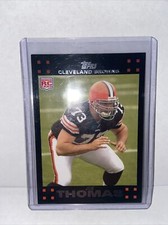 2007 Browns Joe Thomas Topps Rookie 🏈🔥