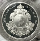 2014 UK 300TH ANNIVERSARY OF DEATH OF QUEEN ANNE 1OZ STERLING SILVER PROOF