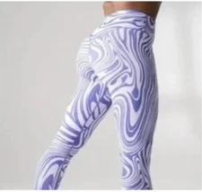VITALITY X COSMOPOLITAN The Storm Chrysalis Print Legging Purple