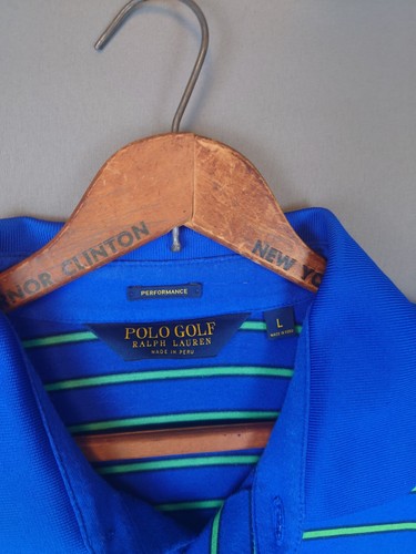 Polo Ralph Lauren Golf Striped Polo Shirt Size Large US Open 2017 Erin Hills - 第 4/9 張圖片