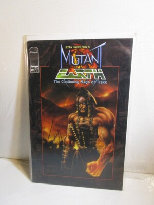 Mutant Earth #2B VF/NM; Image | Bisley - Stan Winston's Trakk - Bagged Boarded