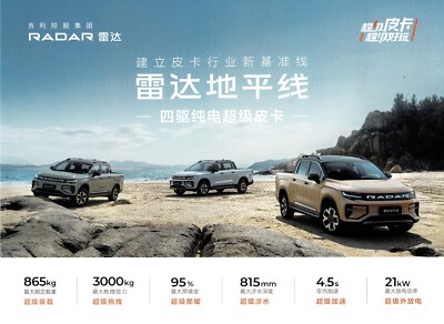 Radar Leida RD6 EV pickup by Geely-Volvo Group!!! China_2024 Brochure Brochure