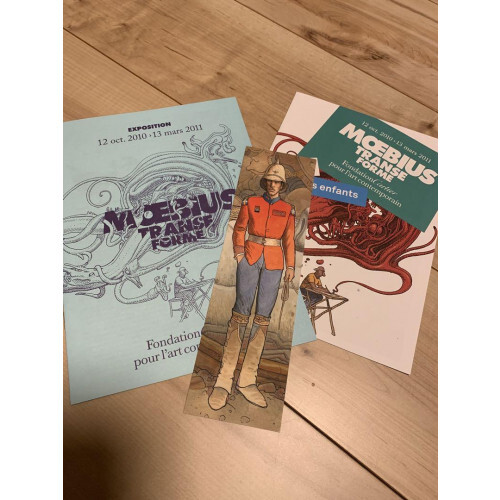 Rare catalogue of the Moebius exhibition MOEBIUS-TRANSE