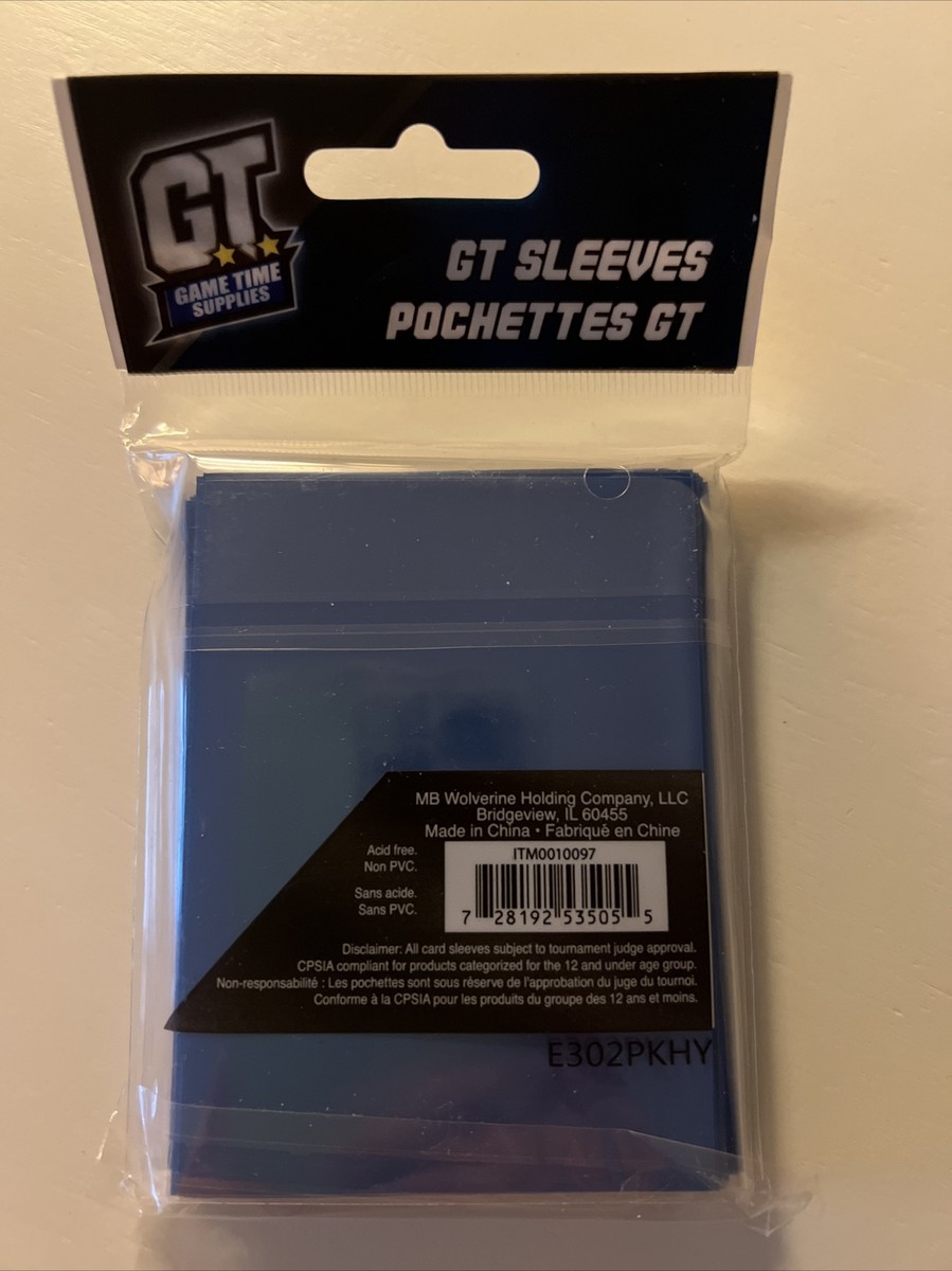 GT Card Sleeves Blue | eBay