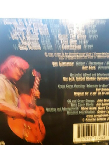 KIM SIMMONDS - JAZZIN' ON THE BLUES NEW CD (Savoy Brown) - 第 2/2 張圖片
