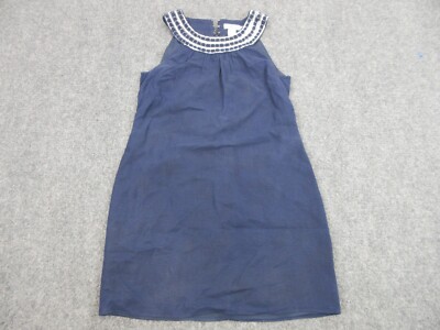 Vineyard Vines Dress Womens Blue Sequins Preppy Casual