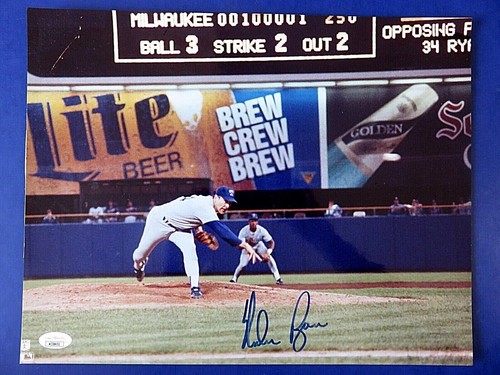 NOLAN RYAN SIGNED 11X14 PHOTO Texas Rangers ~ JSA AC38652 - Picture 2 of 4