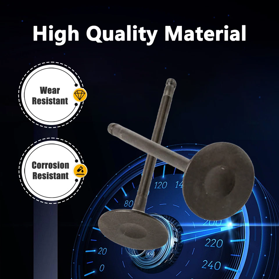 Válvula de admissão e válvula de escape para Nissan 350Z Murano Quest Pathfinder 3,5L - Imagem 3 de 4