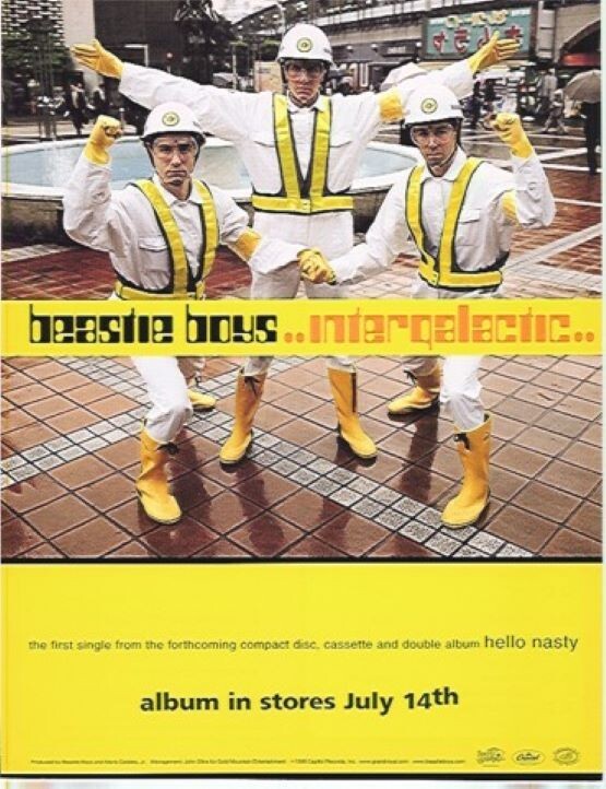 1998 BEASTIE BOYS Hello Nasty Music PROMO TRADE AD 8.5x11 r725 | eBay