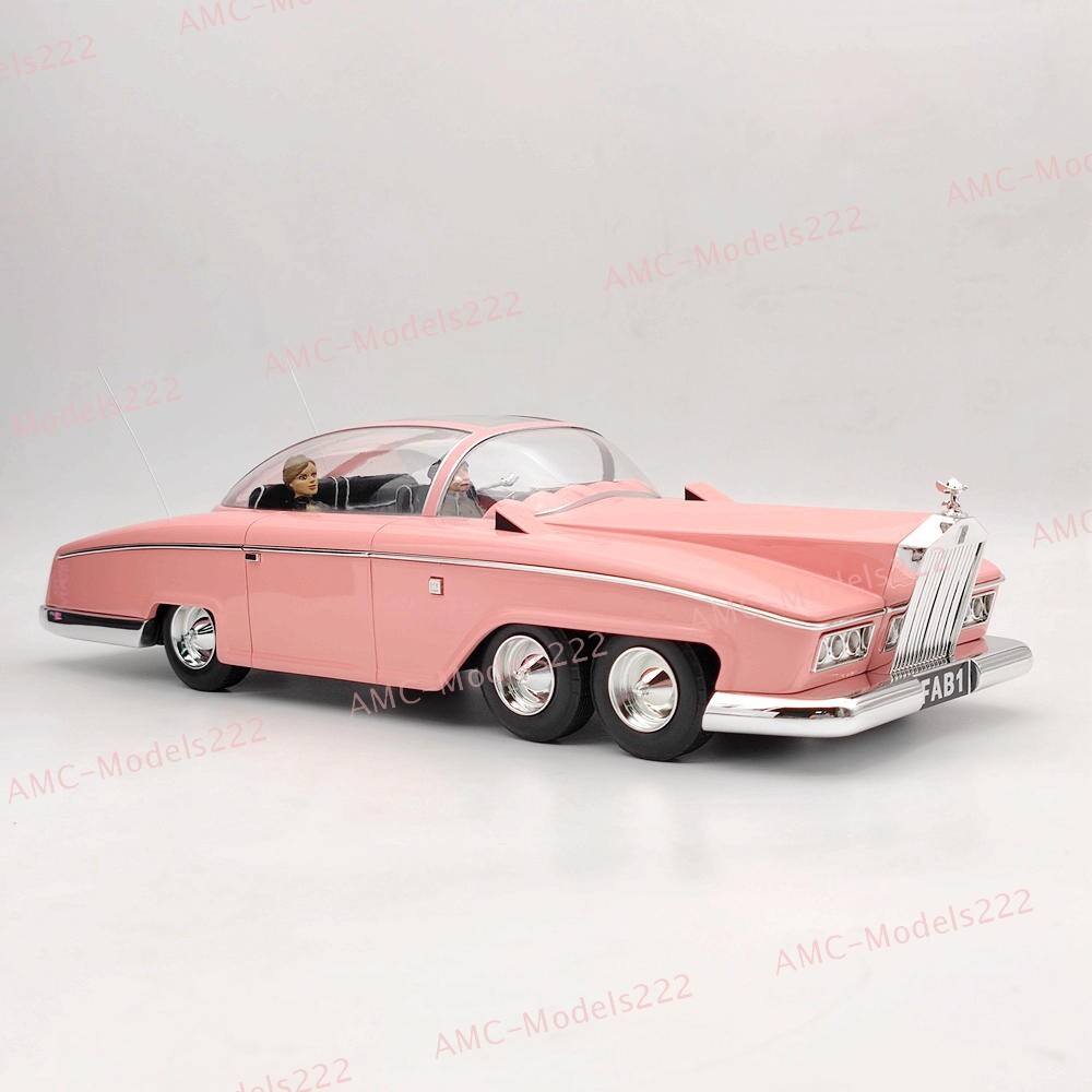 ミニカー AMIE 1/18 Lady Penelope's FAB1 1/18 AMIE Rolls Royce Lady Penelope's Thunderbirds FAB 1 Resin