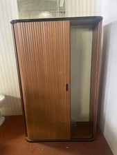 SCARPIERA/MOBILE CONTENITORE ITALIANA IN LEGNO MDF E SERRANDINA IN PVC AP. BREV