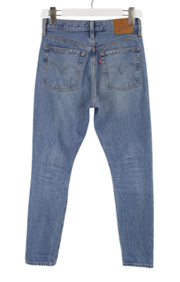 LEVI'S 501 S Premium Big E Jeans Women's W25/L30 Ripped Distressed