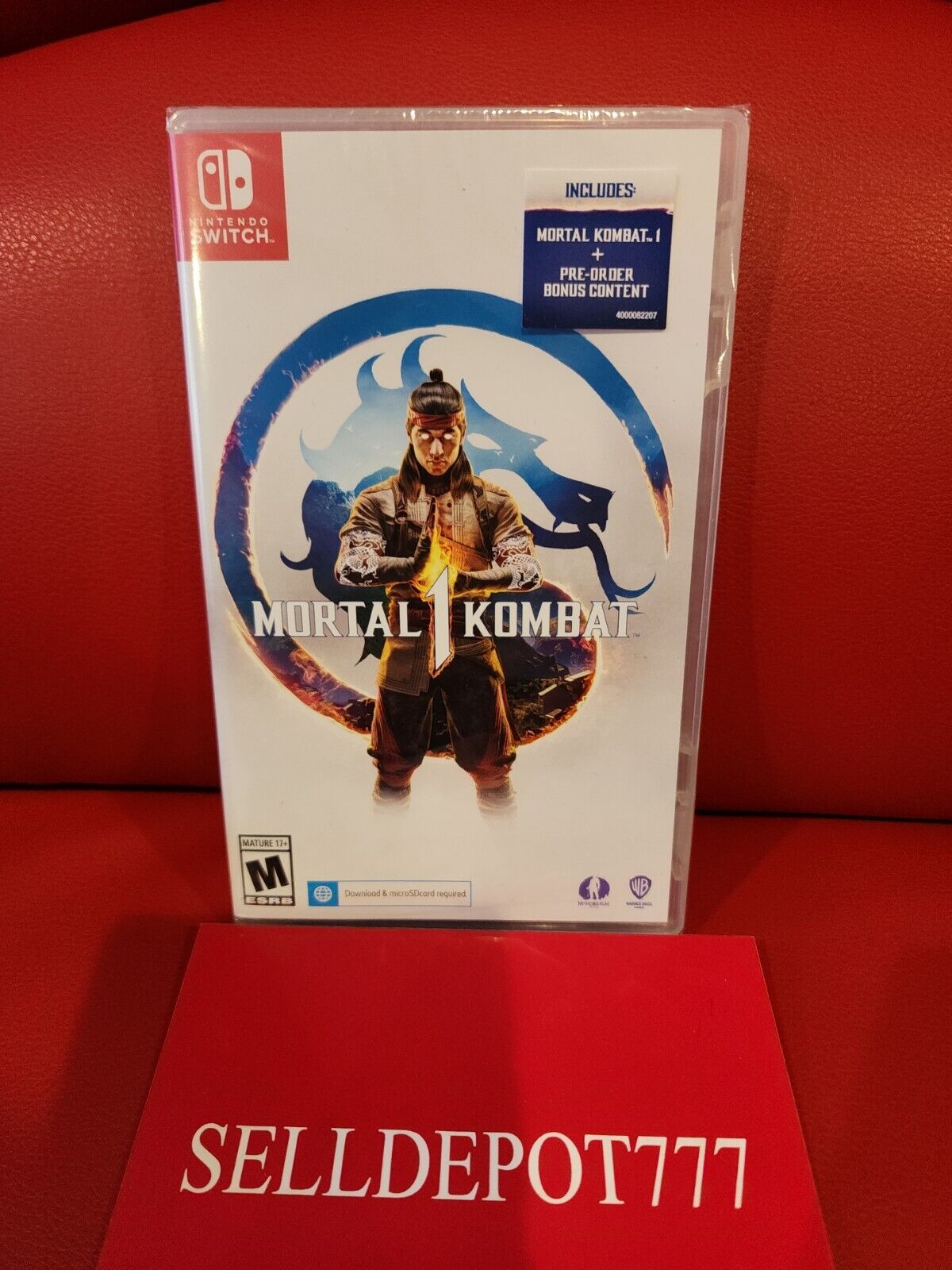 JUEGO NINTENDO SWITCH MORTAL KOMBAT 1