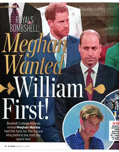 IN TOUCH MAGAZINE AUG 2, 2021 ~ BRITNEY, TINA, SHAKIRA, DUGGARS, MEGHAN MARKLE! - Picture 4 of 8