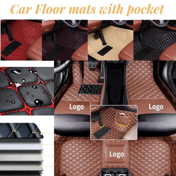 Custom Fit PU Leather All-Weather Floor Mats for Pontiac G8