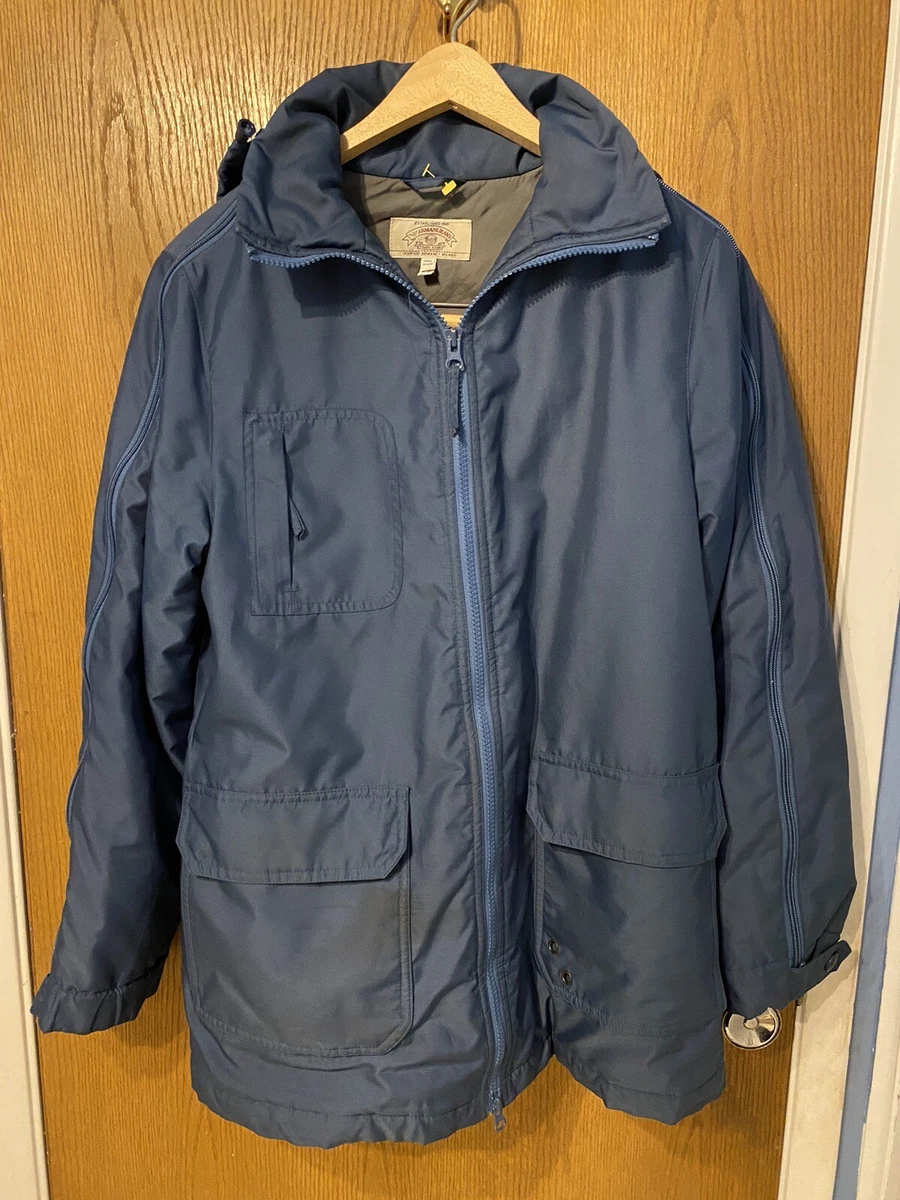 Armani Jeans Blue Jacket Men s Size US 4 I 38 Full Zip EUC Winter