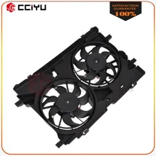 622390 Radiator Condenser Cooling Fan Assembly For 2010 2011 2012 Ford Fusion