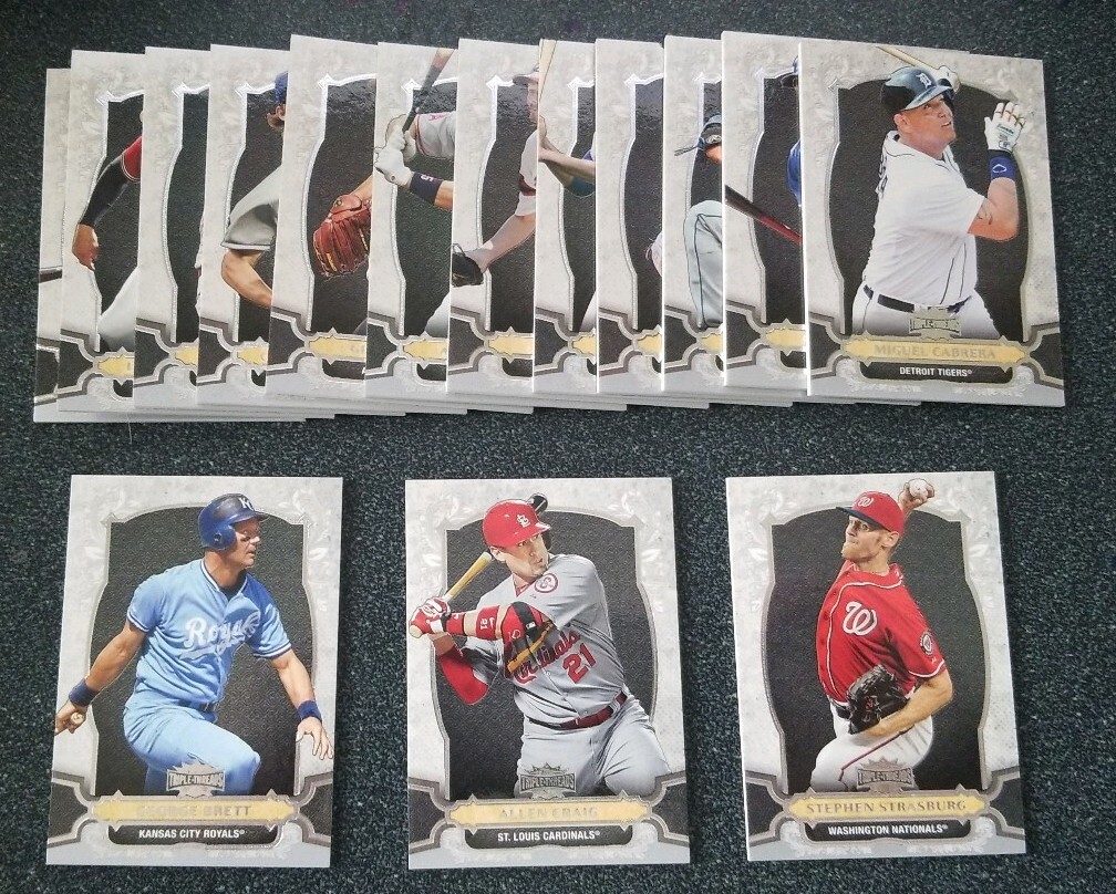 2014 TOPPS TRIPLE THREADS SINGLES - U PICK - BUY1GET1FREE