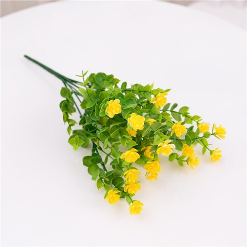 US 4/10pcs Faux Plant Ornament for Home/Shop Improve Vibes Decor Party Wedding - Picture 12 of 24