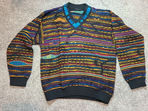 VTG Authentic Coogi XL Sweater Blue 