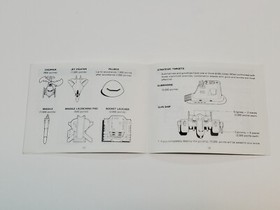 Thundercade Authentic Original NES Nintendo Manual Only