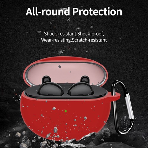 Earphone Protective Case for OPPO Enco Air Headphone Carrying Box (Red) - Zdjęcie 4 z 6