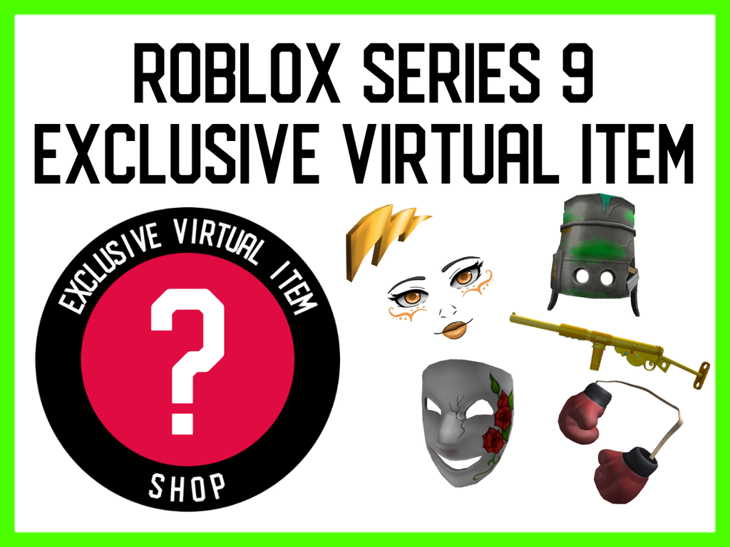 ROBLOX Series 9 Mystery Blind Box Exclusive Virtual & Cash Back