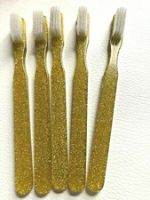 5-PACK  Sparkle Designer Toothbrush FUN NEW By Alan Stuart New York