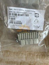 NEW Pos.F Insert Crimp 09210253101 HAND 25 HARTING 1PCS