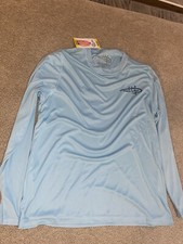 Reel Life Sun Ray Defender UPF 50 Lightweight Long Sleeve Shirt Size Medium