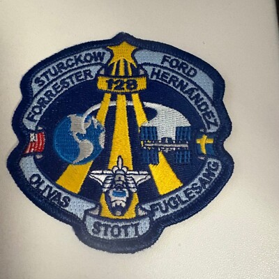 STS-128 Space Shuttle Discovery Mission Patch NASA Crew Emblem