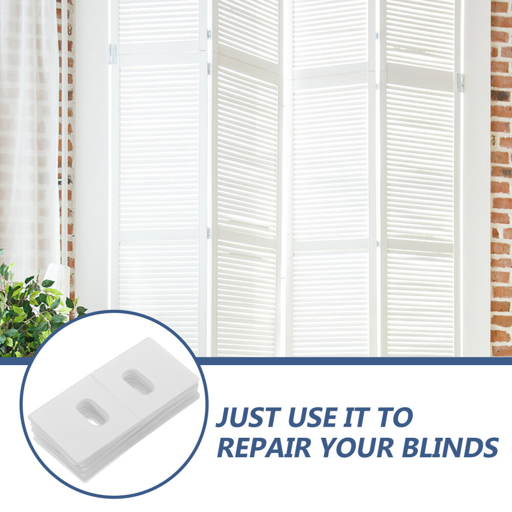 30pcs Clear Vertical Blind Repair Parts Reinforcement Tabs eBay