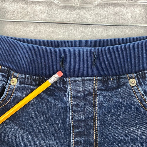 Old Navy Jeans Boys Youth XL (14-16) Blue Karate Pull On Straight Med Wash Denim - Picture 6 of 15