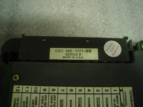Allen Bradley 1771-ES Series B Firmware Rev H Servo Expander Module - Picture 6 of 6