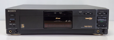 Sony MDP-650 AV Laser LaserDisc System Player Auto Reverse w