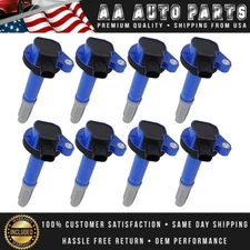Set of 8 High Performance Ignition Coil For  Ford F-150 5.0L Mustang 5.0L UF622